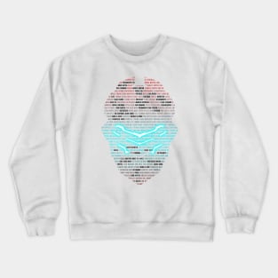 Dead Space Text Helmet Crewneck Sweatshirt